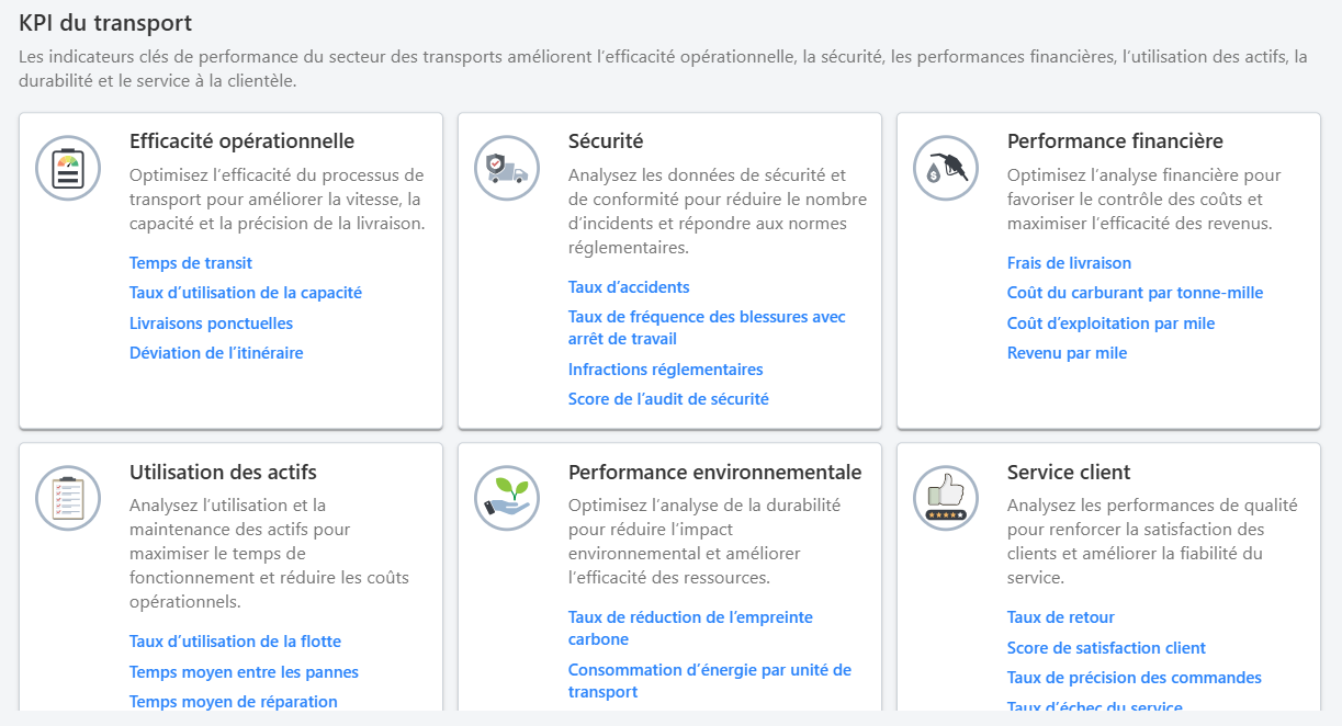 Module de transport
